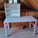 Biurko IKEA regulowane z nadstawką