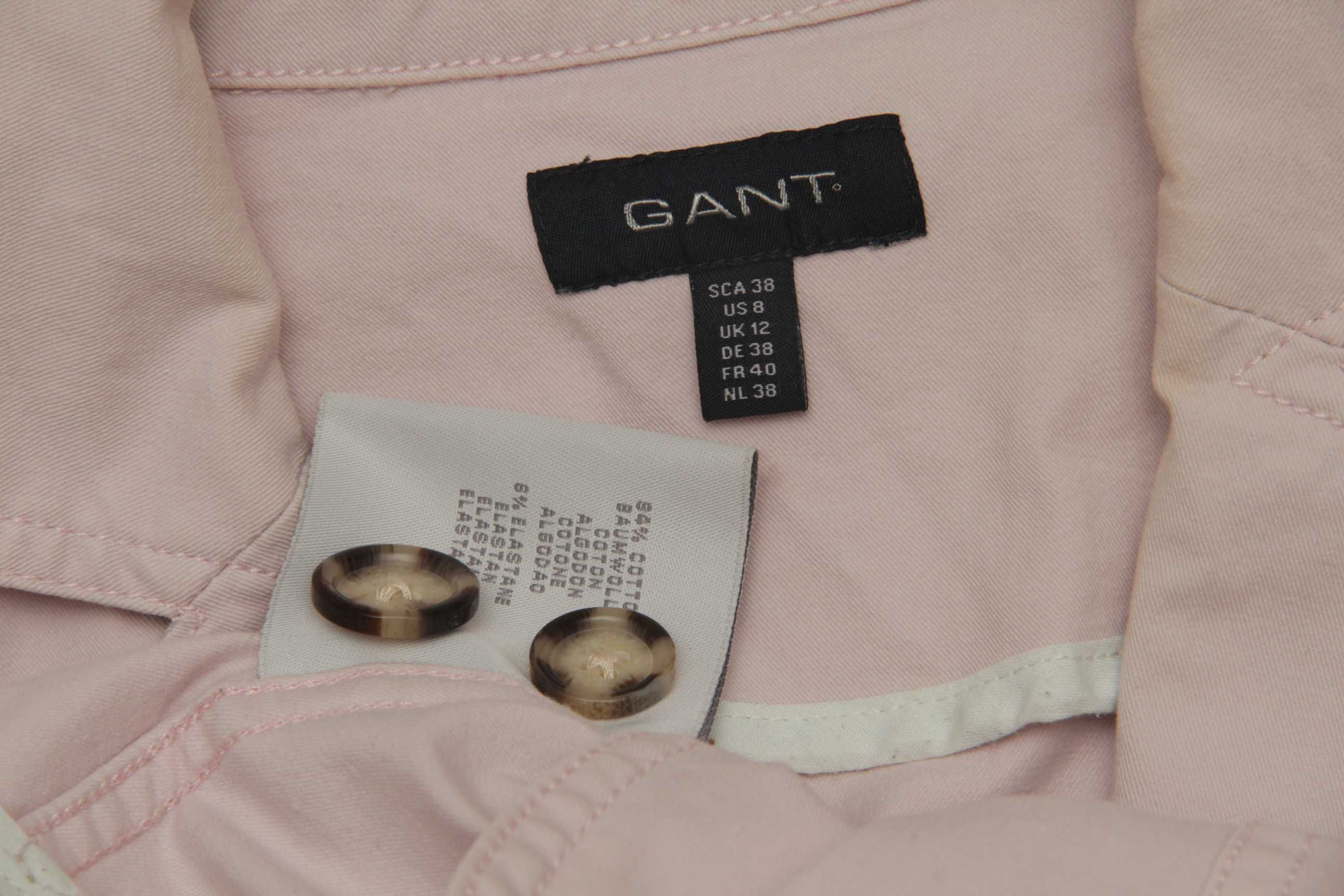 GANT USA  US 8 UK 12 женский блейзер пиджак из хлпка и лайкры