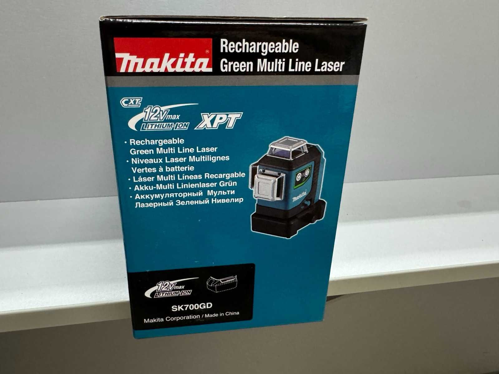 Makita SK700GD Лазерный нивелир (зеленый лазер) НОВЫЙ!