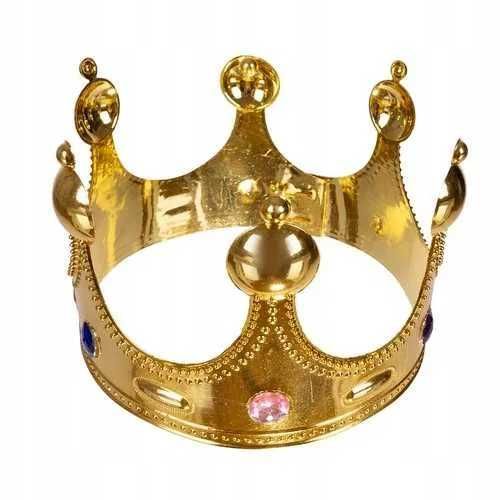 ZIELONY Strój Króla na Jasełka Orszak Trzech Króli peleryna dł. 80cm