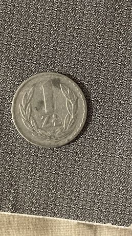 Moneta 1 zł 1968 bardzo rzadka