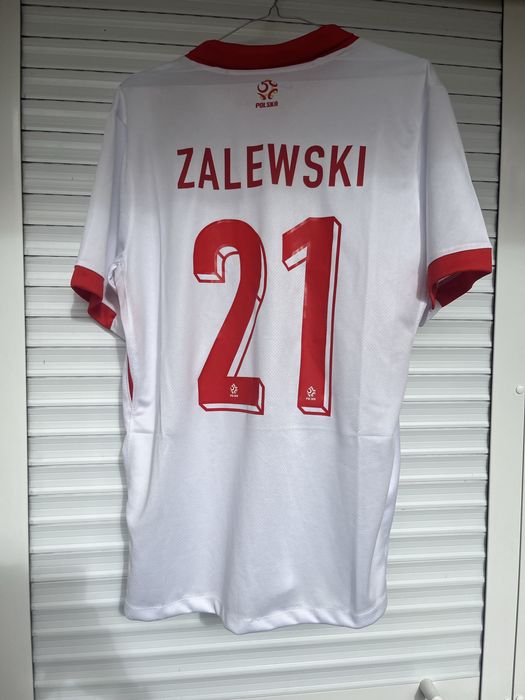 Koszulka meczowa Nikola Zalewski 21 Reprezentacja Polski