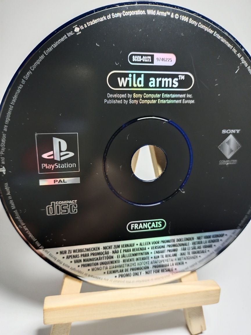 Wild arms Wydanie Promo PS1 Psx PlayStation 1