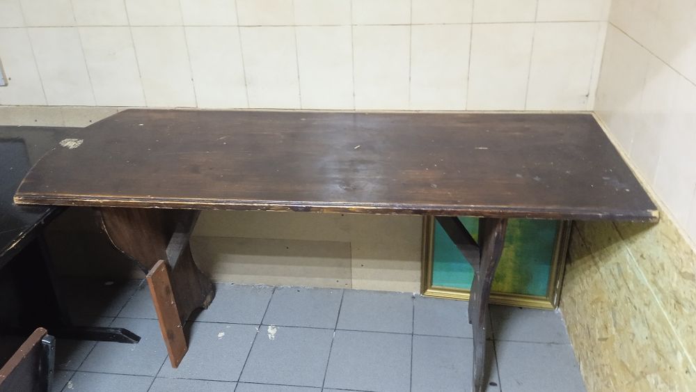 Столы дуб и орех