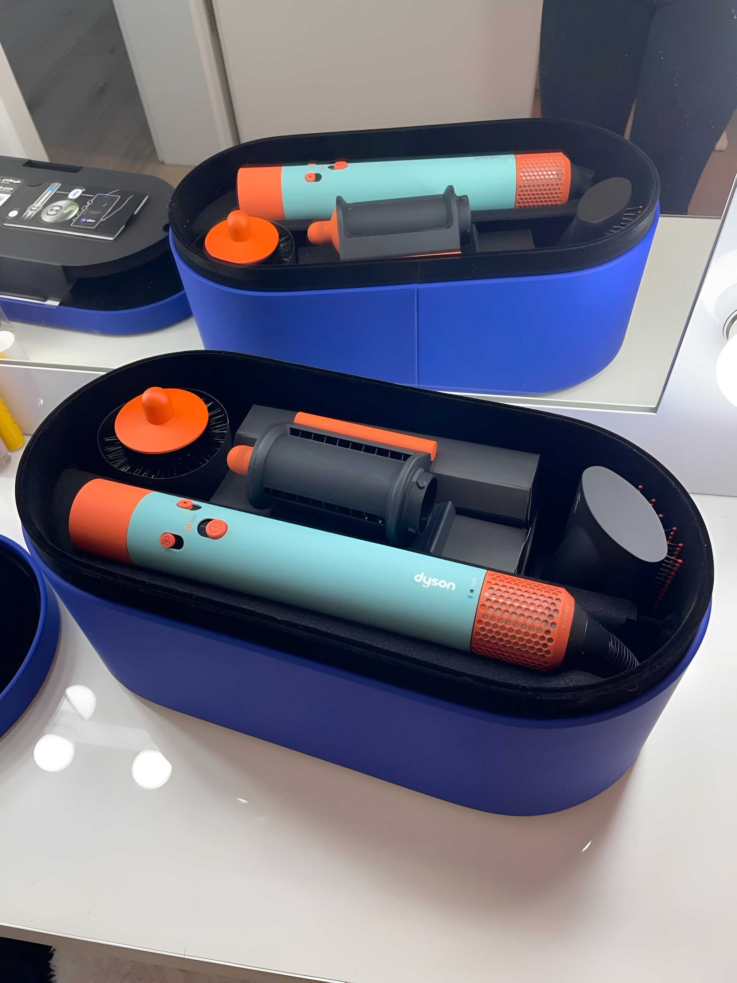 Дайсон стайлер Dyson Airwrap ID Straight+Wavy Ceramic Patina/Topaz
