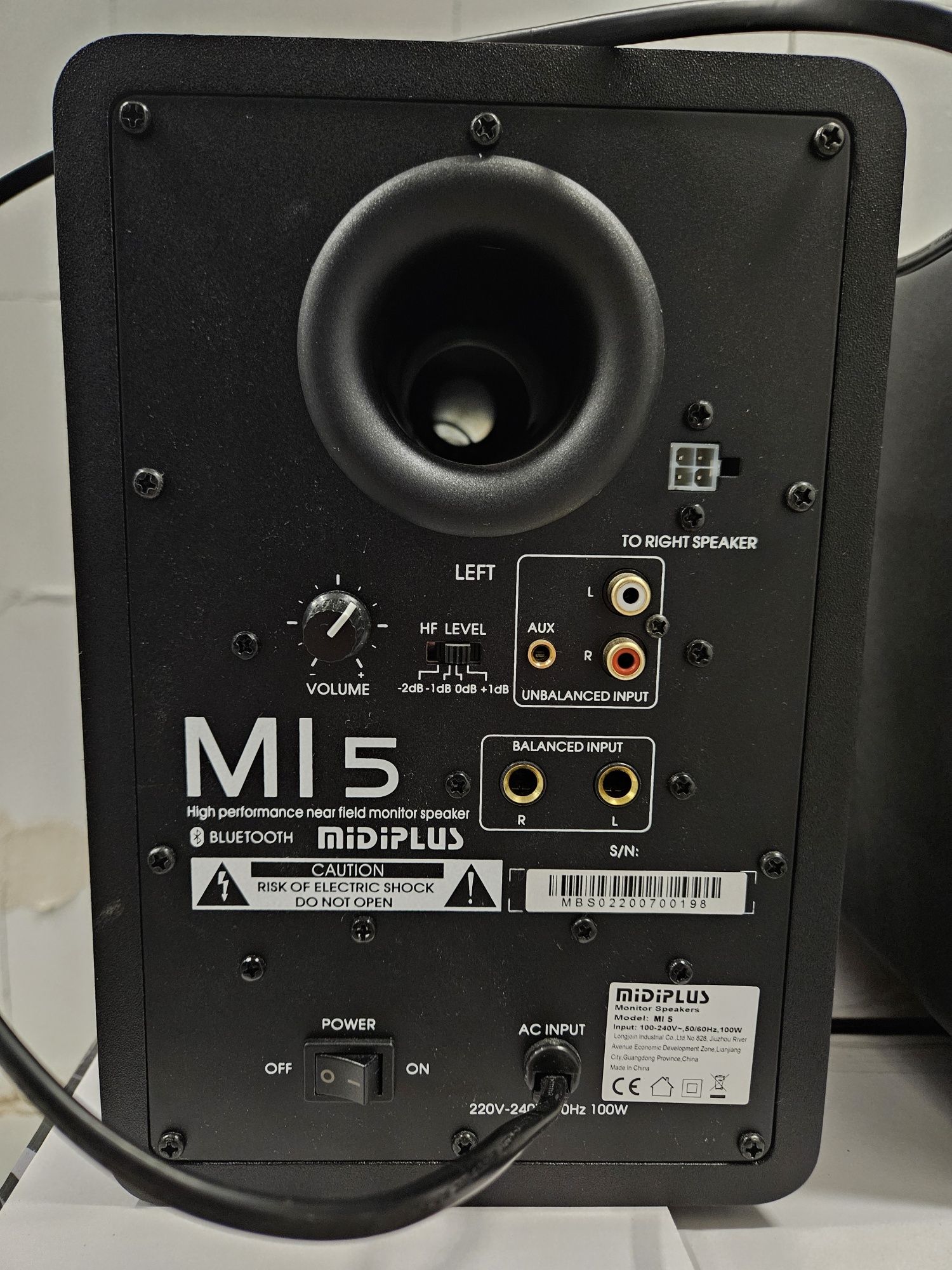 Monitory studyjne MIDIPLUS MI5 – Bluetooth, 100W RMS, zestaw z kablami