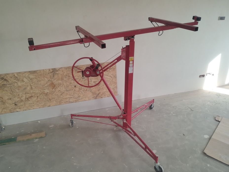 Podnośnik stojak płyt gipsowych