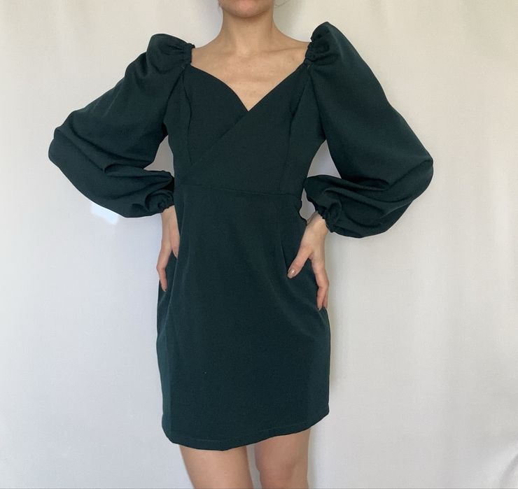 Вечірня сукня темно-зеленого кольору у розмірі S , від бренду Gepur