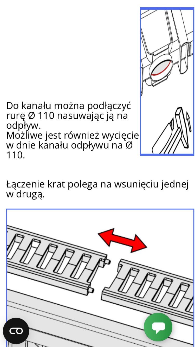 Odpływ liniowy zewnętrzny