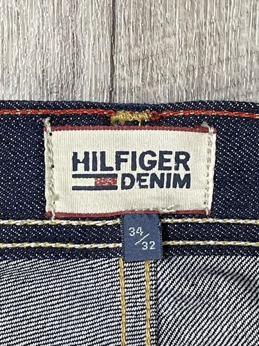 Tommy hilfiger denim джинсы штаны w34 l30 размер синие оригинал