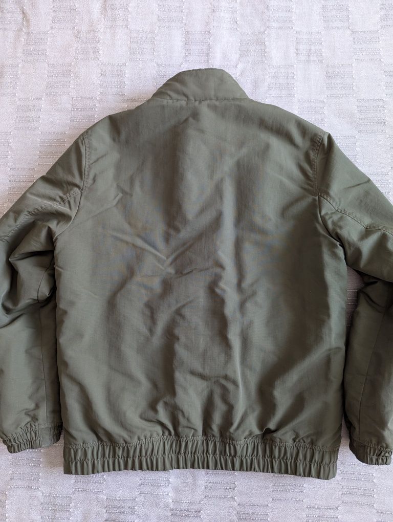 Tommy TJM Essential Padded Olive бомбер, мужская короткая куртка. р50