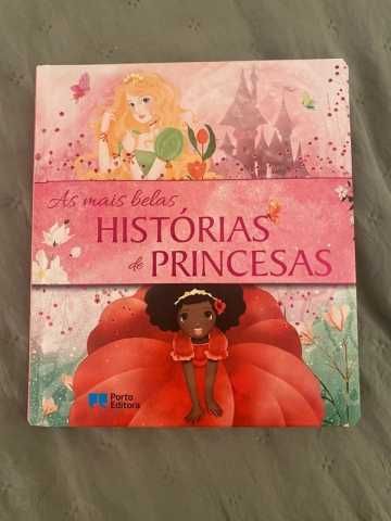 Livro "As mais belas HISTÓRIAS de PRINCESAS" - Porto Editora (Novo)