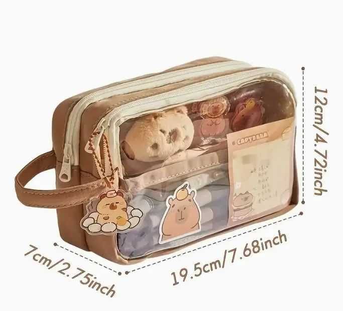 Kapibara Piórnik dla Dziewczynki Szkolny i +12gratisy