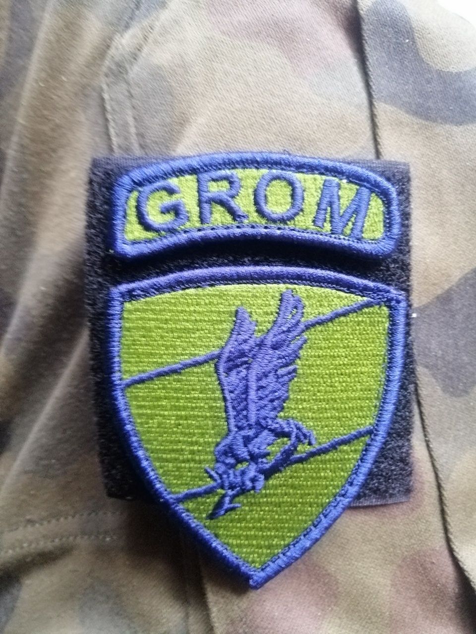 Oznaka wojskowa. Jw GROM.