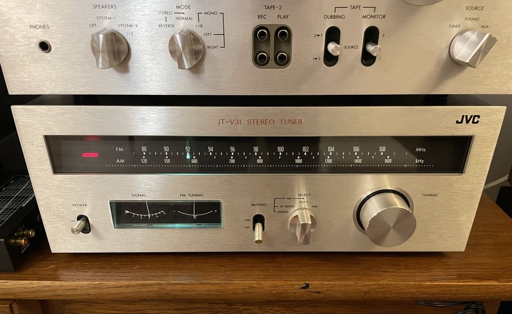 VICTOR JVC JA-S31 + JT-V31 zestaw stereo vintage stan idealny