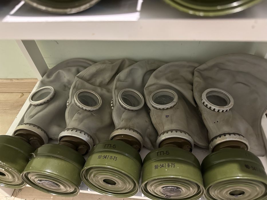 противогазы ГП-5 комплект (фильтр+подсумок+противогаз)