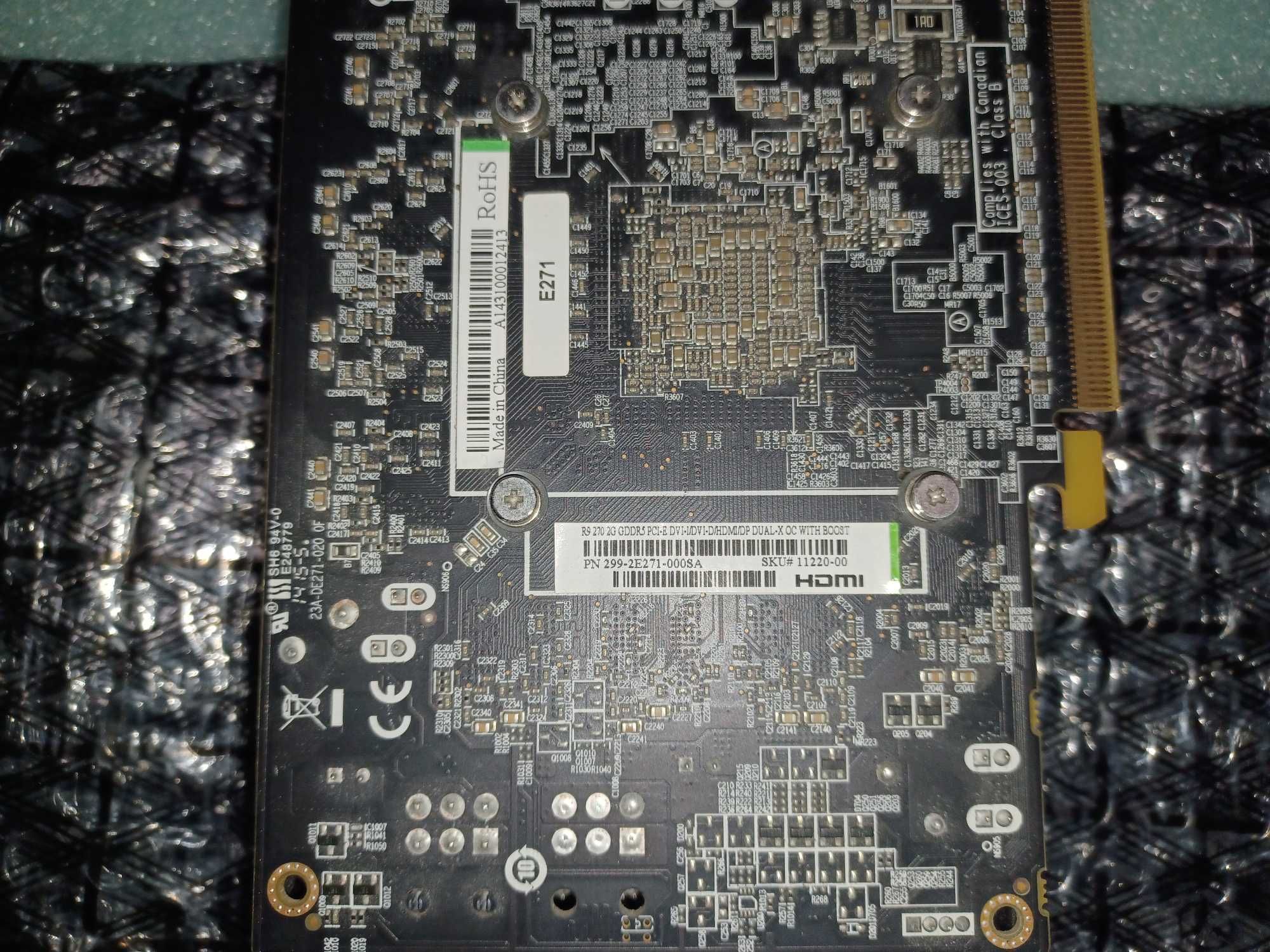 AMD Radeon Sapphire R9 270 2GB