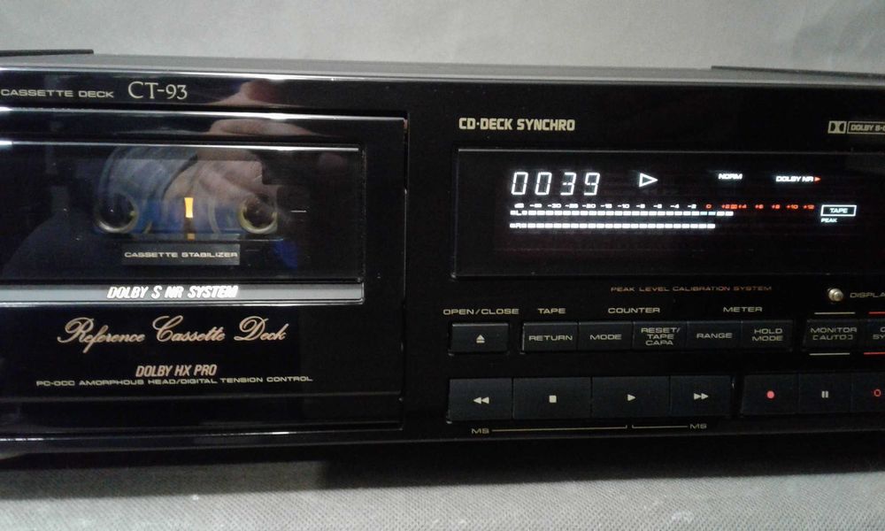 PIONEER CT-93,magnetofon kasetowy,po serwisie