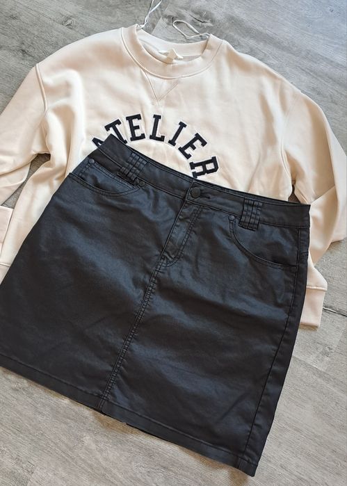 Spódniczka eco skórka roz XL