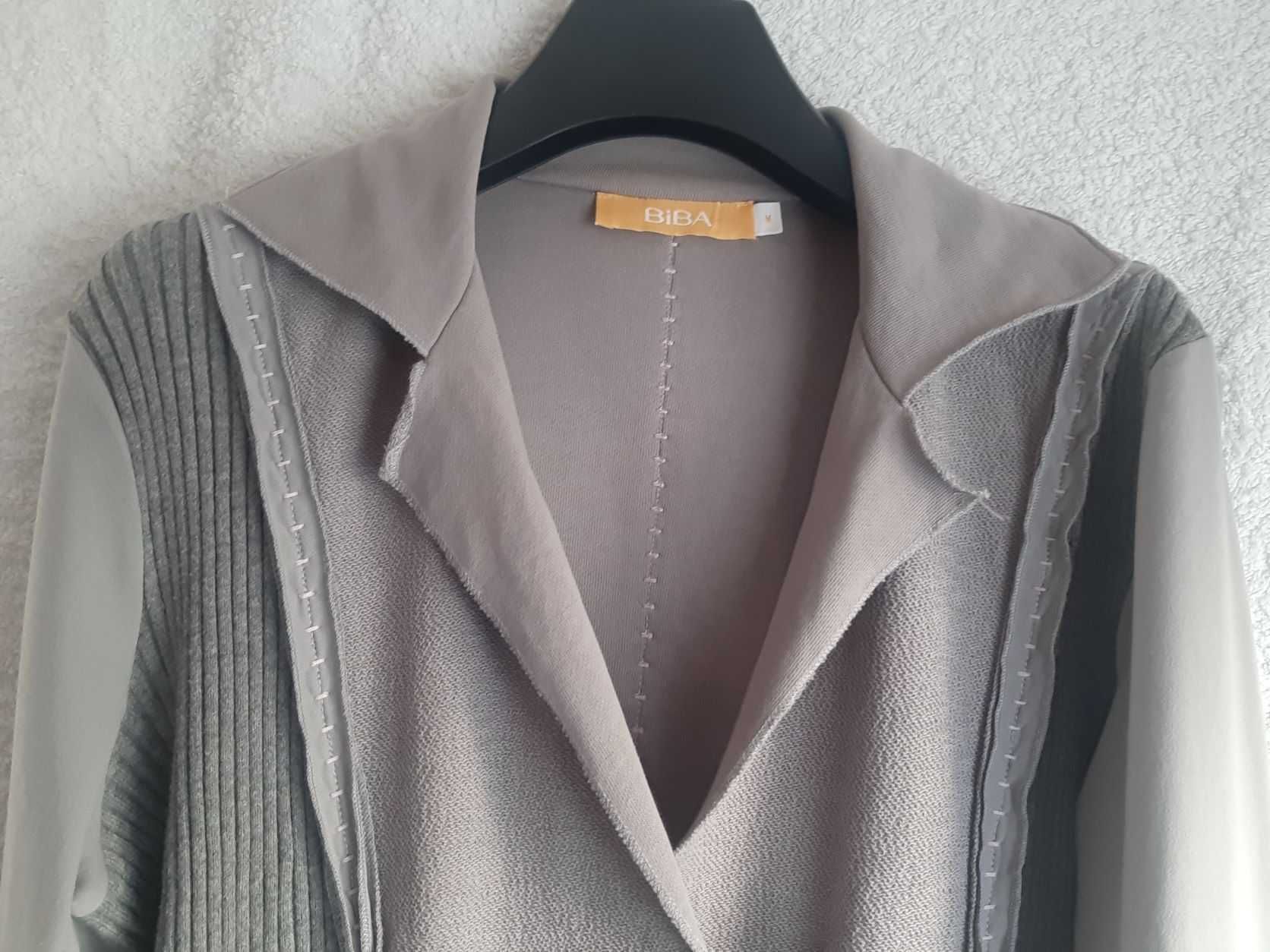 Żakiet/kardigan, patchwork, bawełna, Biba, r.M/L