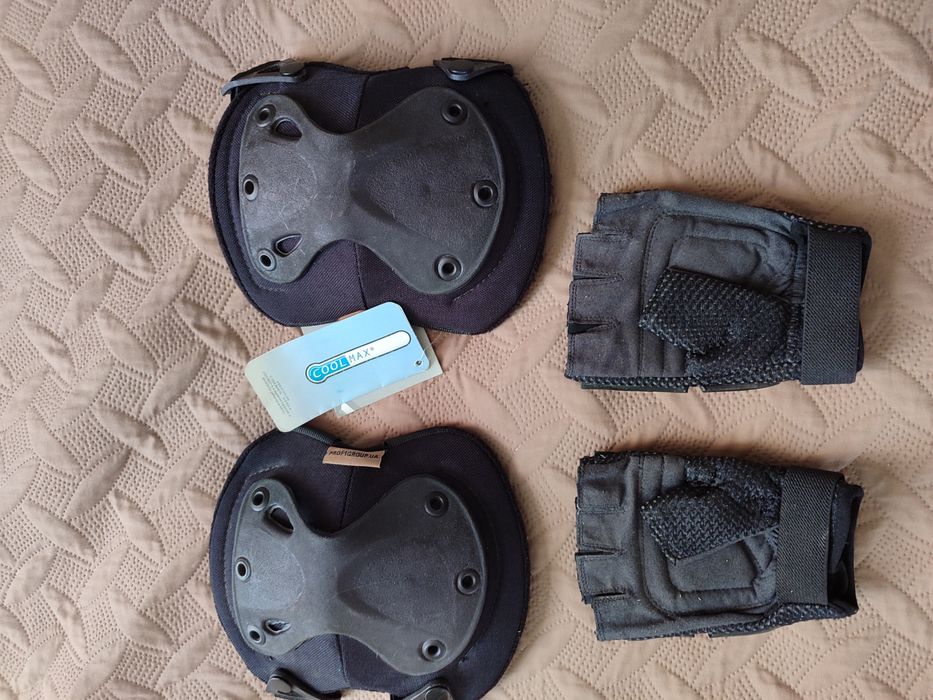 Наколенники , тактические перчатки