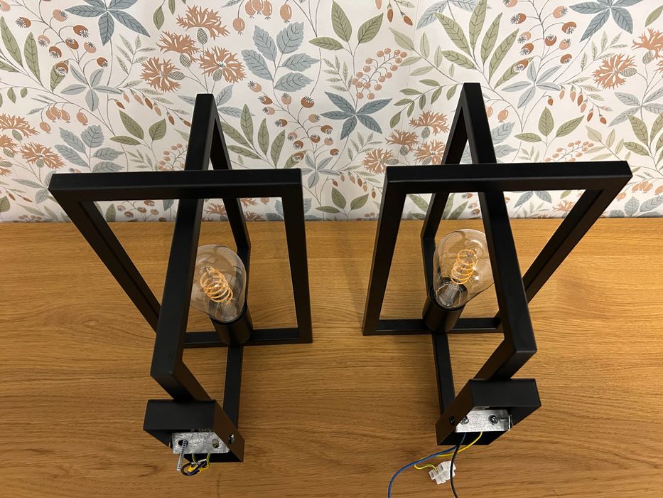 Kinkiet lampa EDEN Sigma czarne LOFT