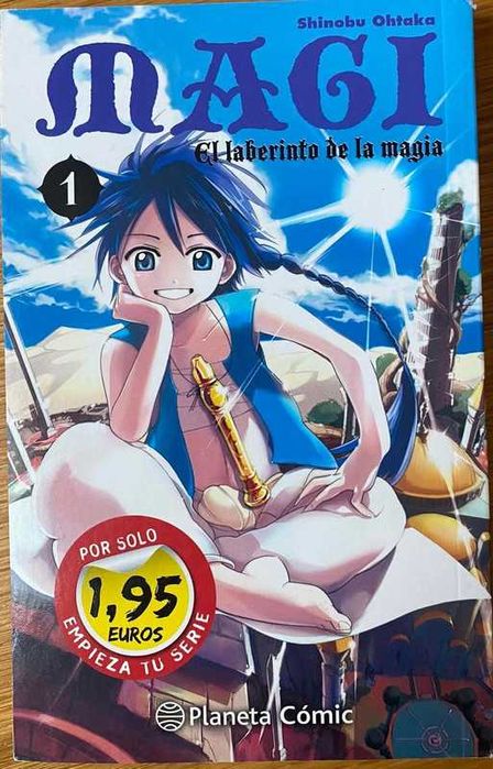 Manga po hiszpańsku - Magi, El laberinto de la magia