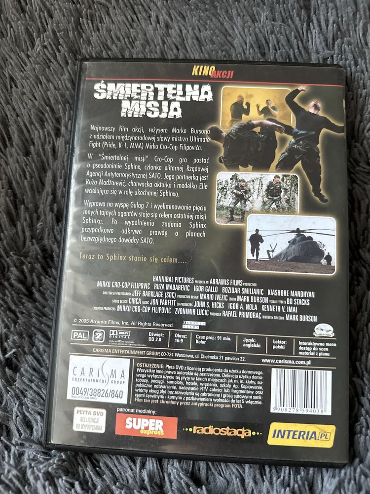 Film DVD Śmiertelna Misja