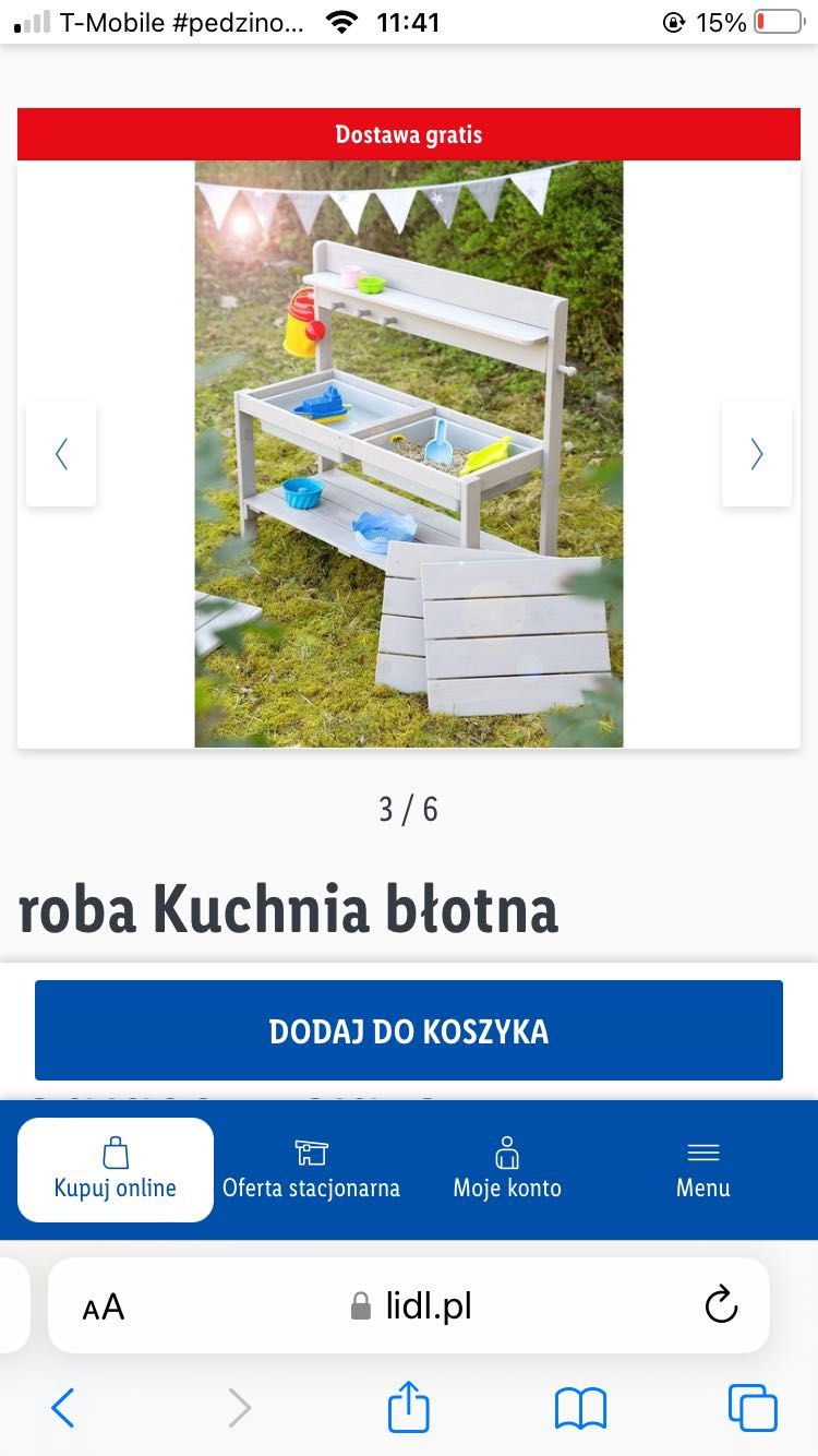 Kuchenka dziecięca