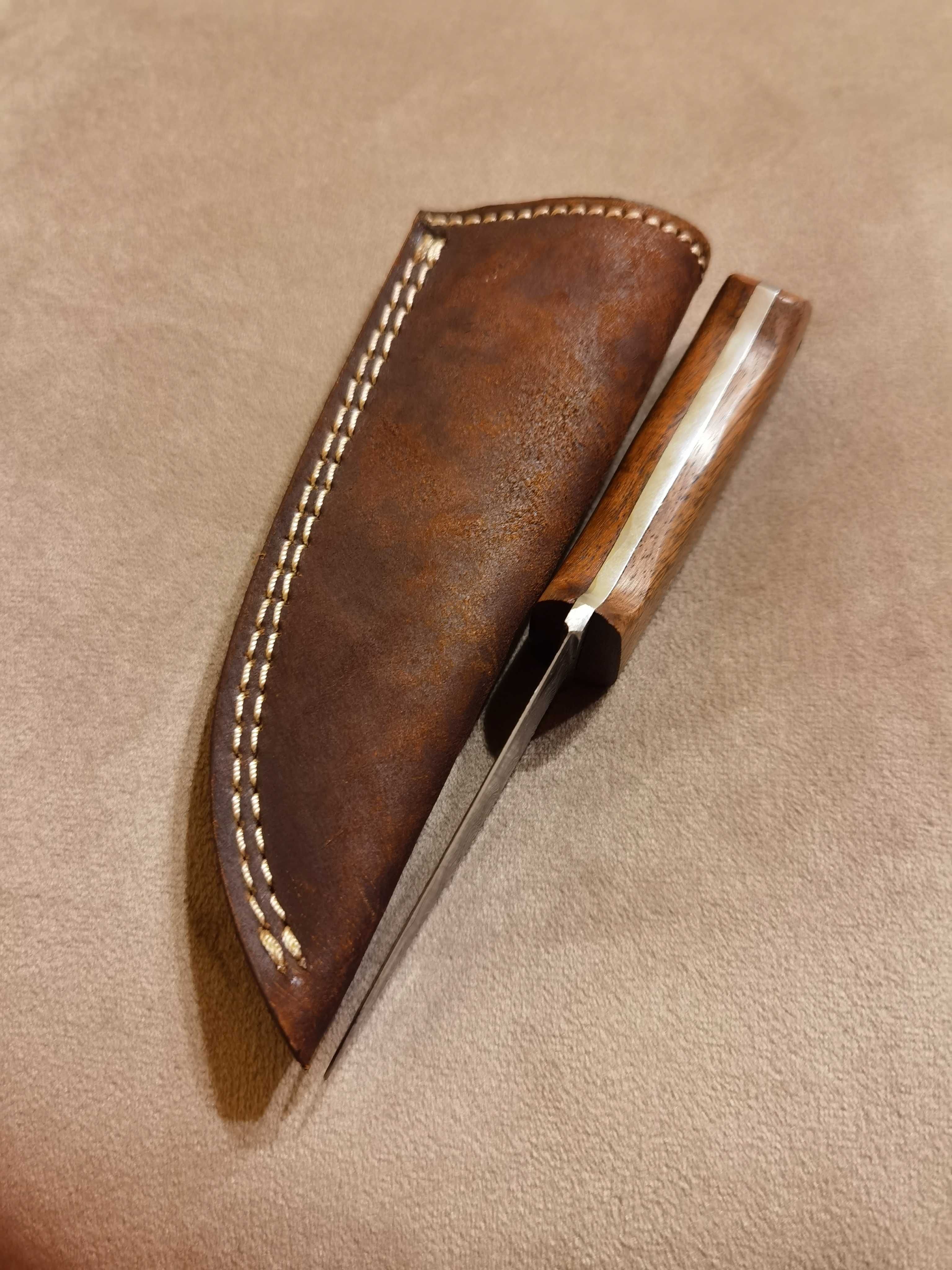 Nóż myśliwski Damast 72/Brzytwa/Custom