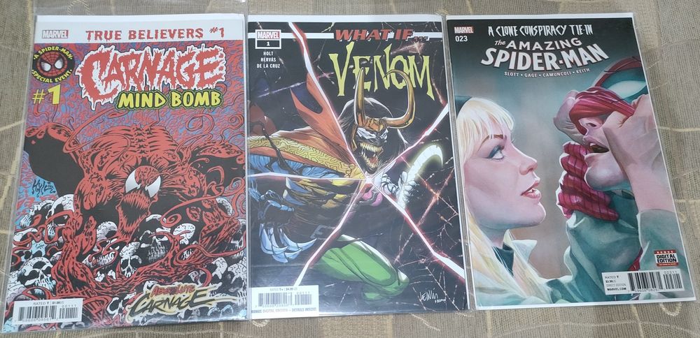 Komiksy Marvel zeszyty w języku angielskim Spiderman Spider-Man Venom