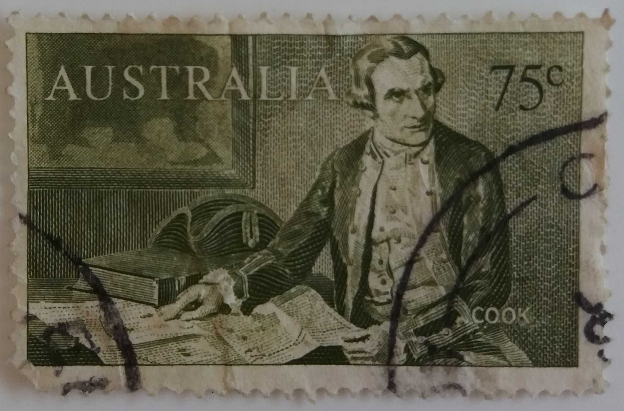 Znaczki pocztowe, Australia 1963-66, 6 sztuk
