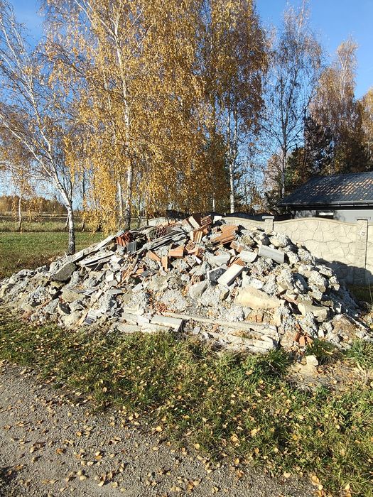 Oddam za darmo Gruz budowlany czysty bez śmieci