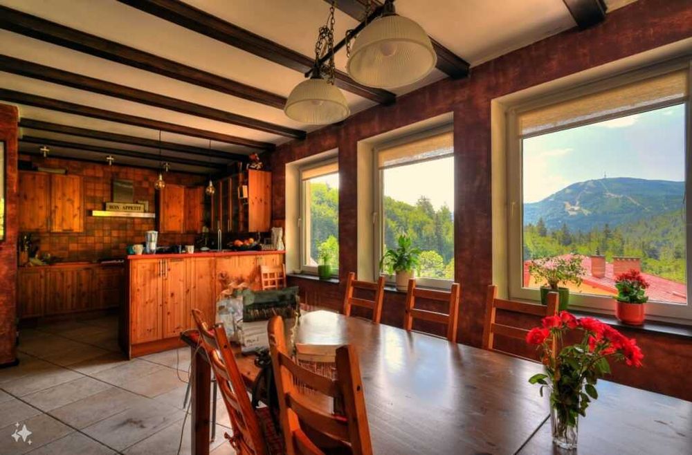 Duży dom 15-25os w Szczyrku Ferie Weekend Wakacje w Górach Widok Kite