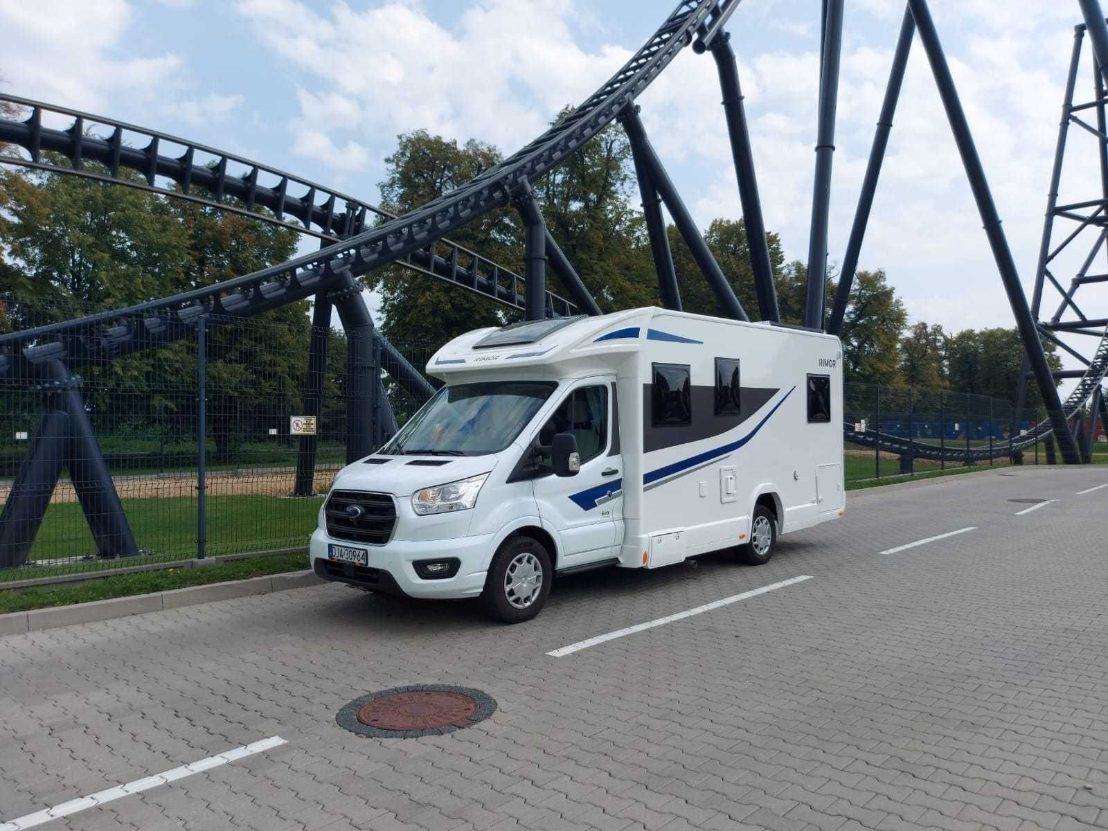 KAMPER WYNAJEM Nowy RIMOR Evo 77 Plus - WOLNY po 16. sierpnia