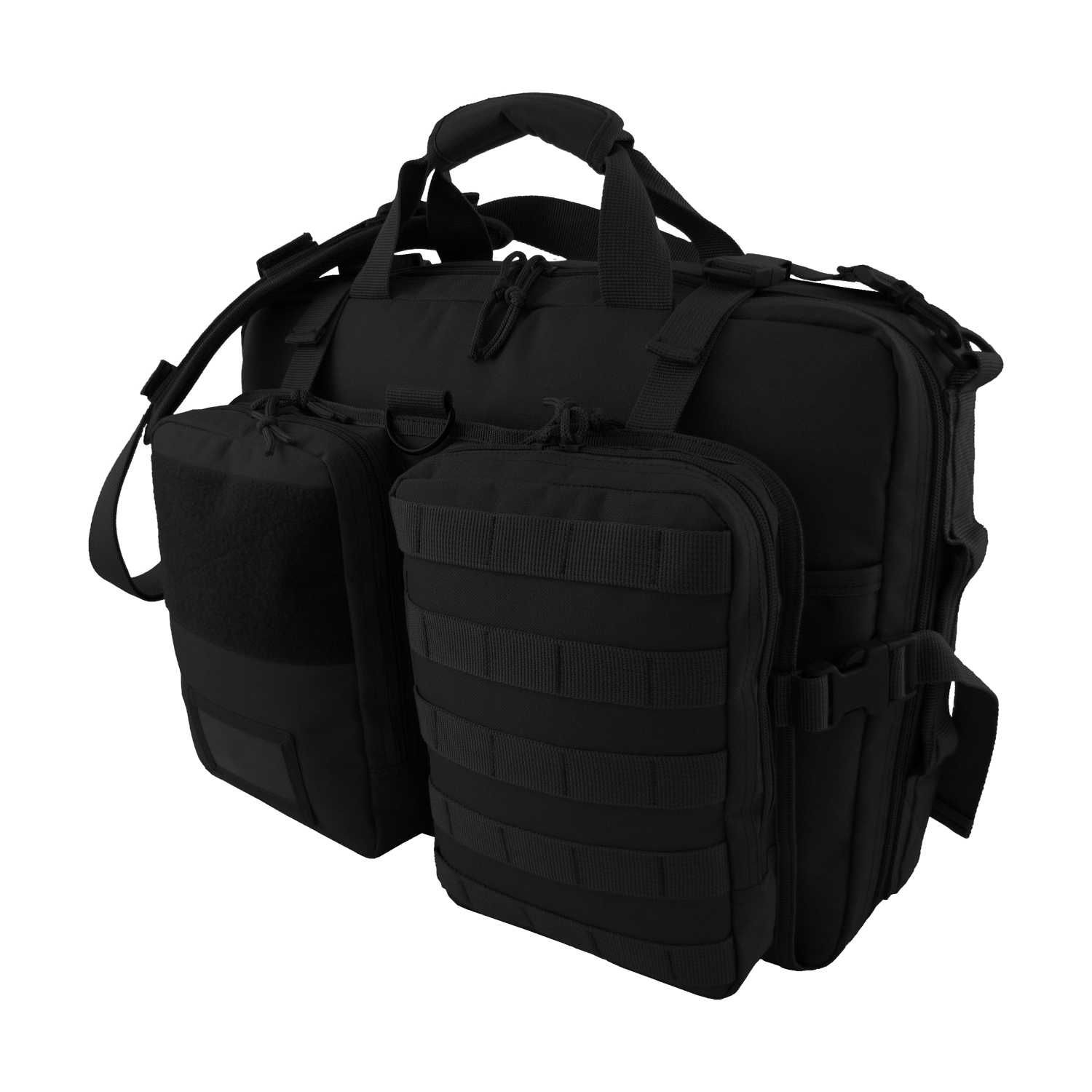 Taktyczna Torba na Laptop Camo MG COMEX 22/28L. CZARNA
