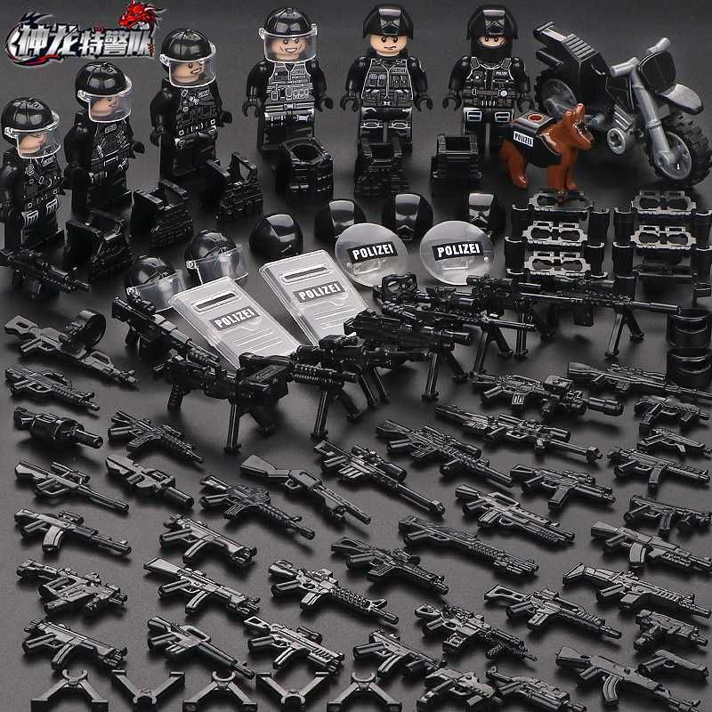 Фигурки Лего ЗСУ военные, спецназ, SWAT, полиция, армия альфа КОРД,