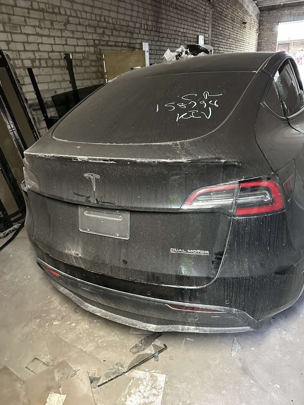 Разборка Tesla Model Y