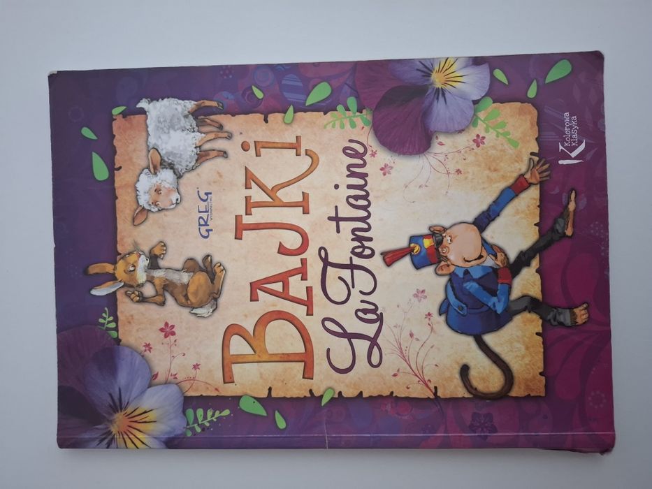 Piękna książka pełna mądrości – Bajki La Fontaine’a