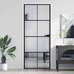 NOWE -70% drzwi szklane 83x201 czarne, aluminium, nowoczesny design TA