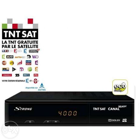 Receptor Strong TNTSAT HD canais franceses+Astra (novo)