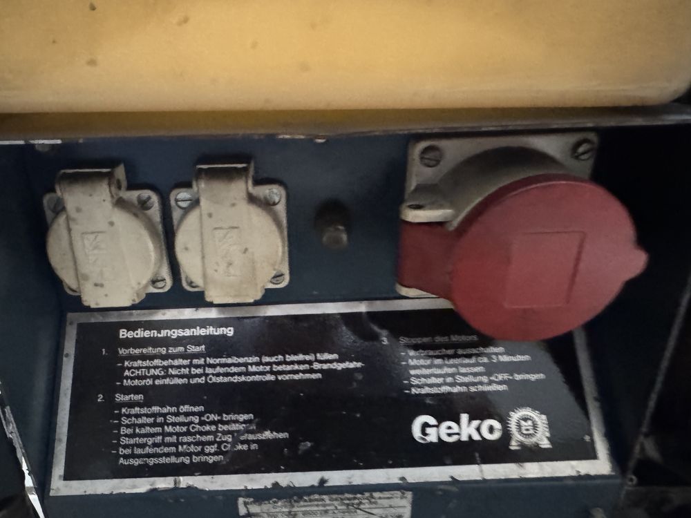 Agregat pràdotworczy honda 4,6 kw