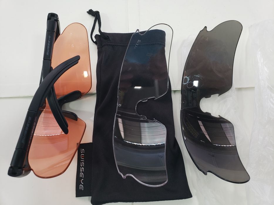 Окуляри тактичні-балістичні Swiss Eye Raptor Black 10161