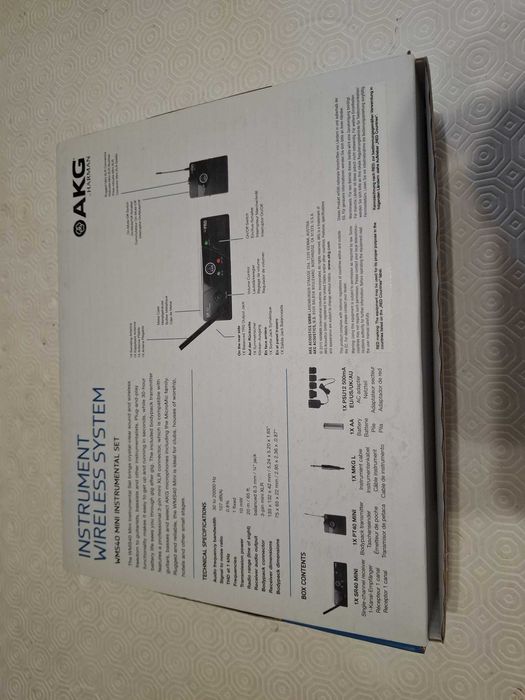 AKG WMS 40 Mini Instrument Set + MICRO AKG CK 97 L B-Stock (COMO NOVO)