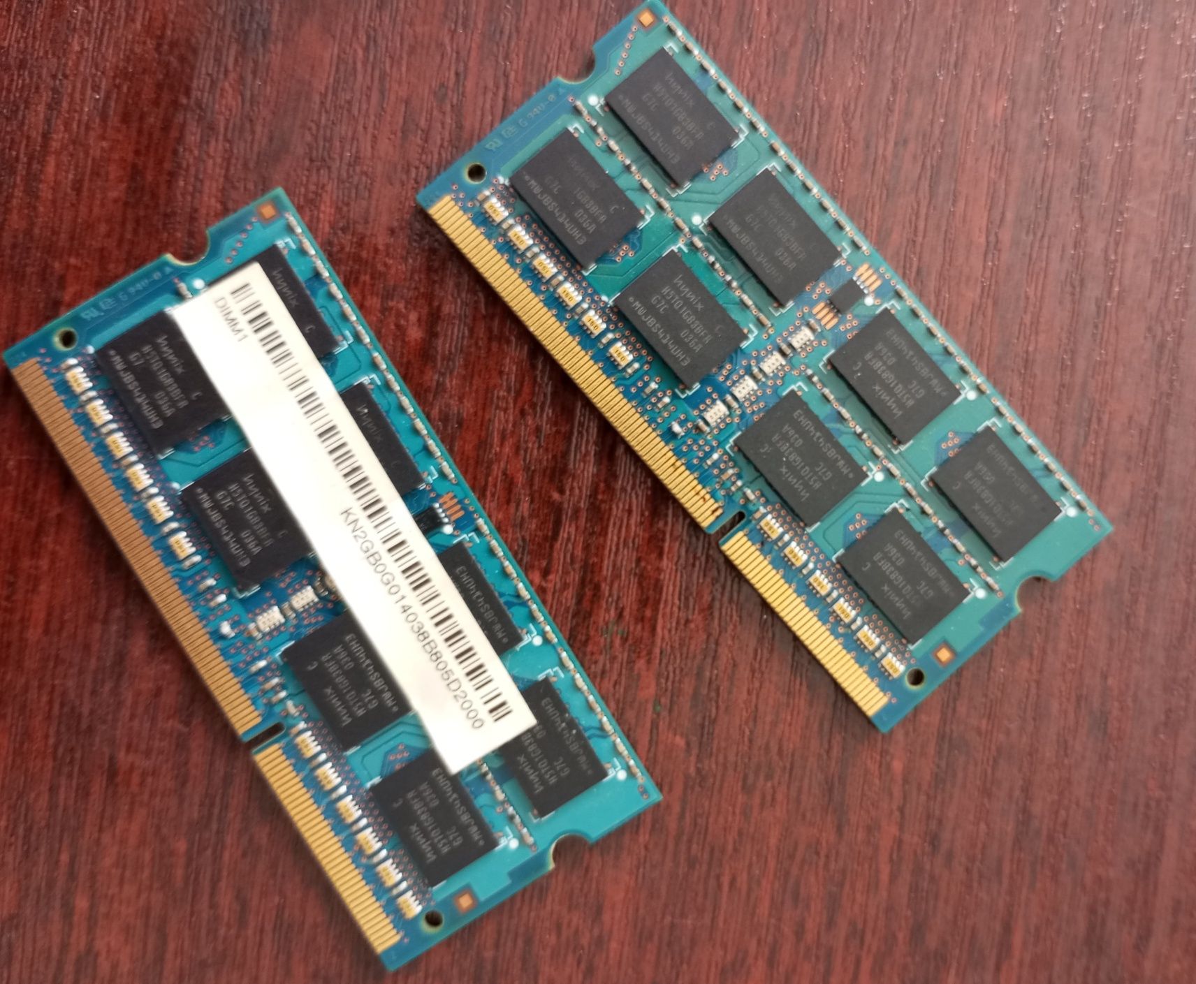 RAM DDR3 2 x 2GB Hynix