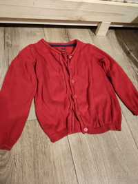 Sweterek czerwony lupilu 98/104