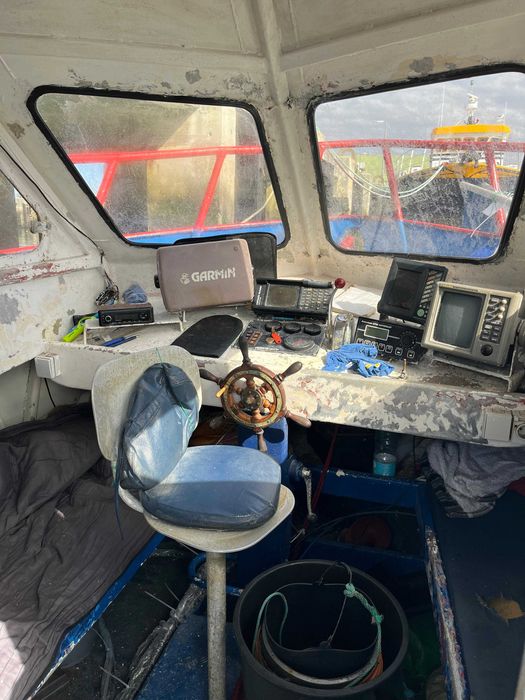 Barco de Pesca de alumínio Artesanal