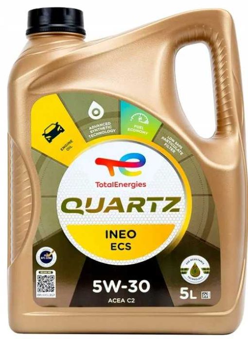 Olej Silnikowy TOTAL Quartz INEO ECS 5W30 5W-30 PEUGEOT PSA ACEA C2 5L