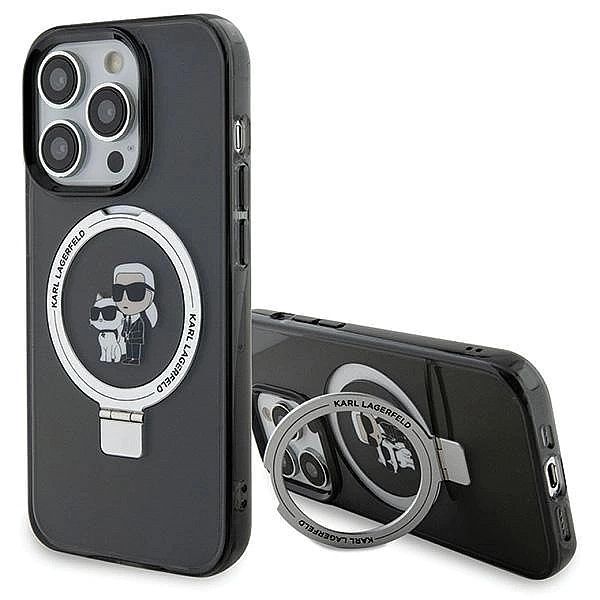 Etui Karl Lagerfeld Ring Stand Karl&Choupettte MagSafe do iPhone 15 Pr