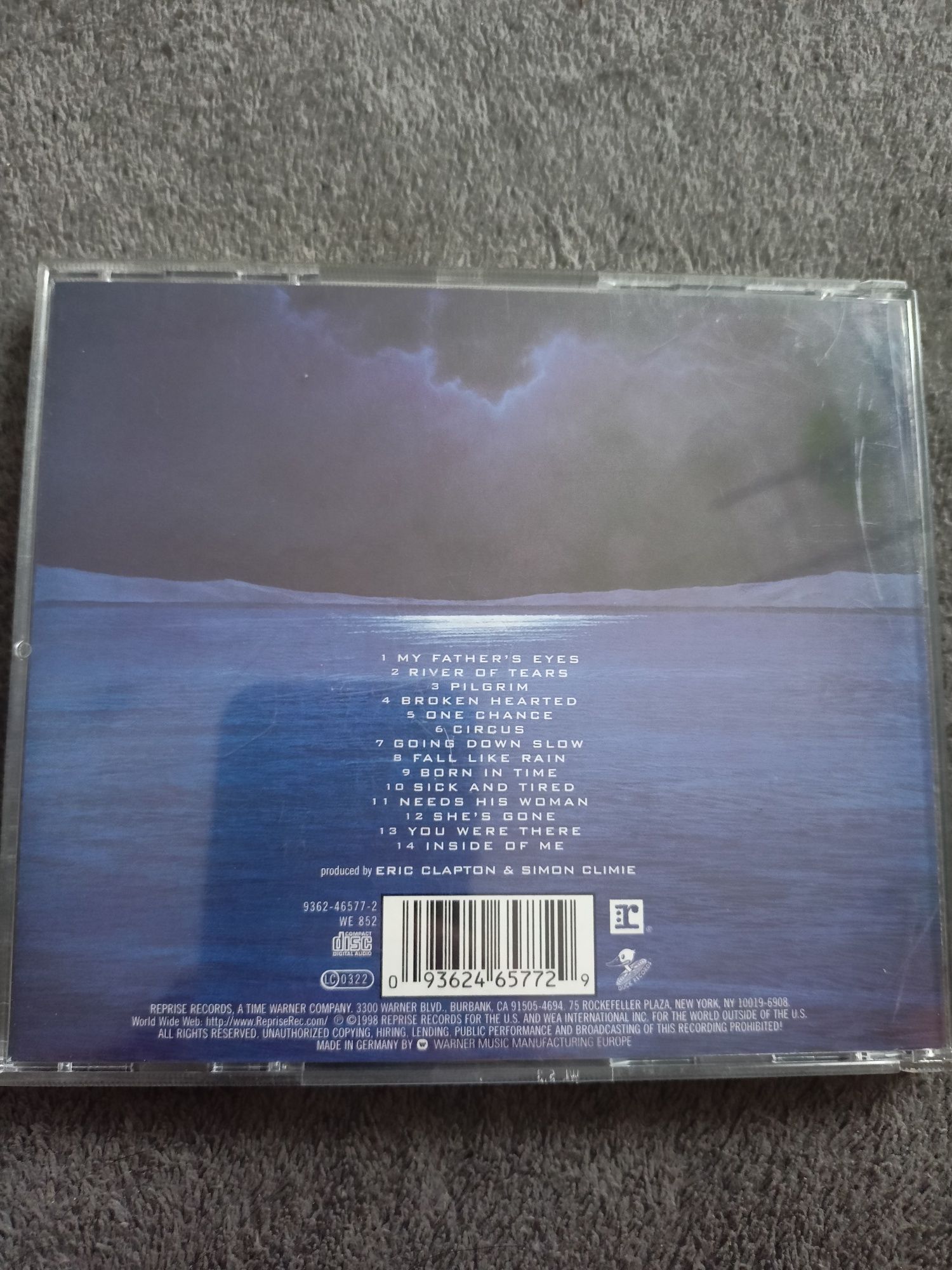 Eric Clapton - pilgrim , 1998, płyta CD